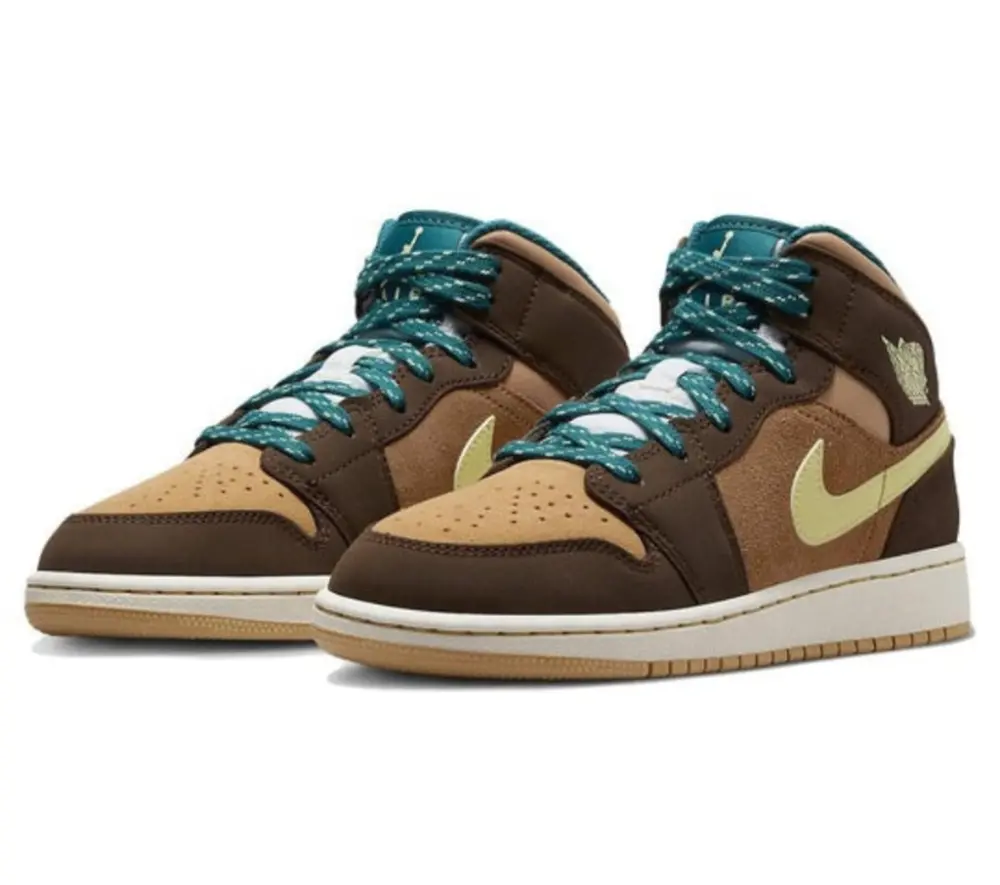 Giày Nike Air Jordan 1 Mid SE 'Cacao Wow' DZ6335-200 - Ảnh 4