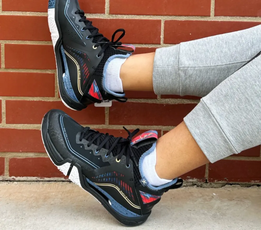 Giày Li-Ning Saga II Pro 'Black' AYAT003-4 - Ảnh 3