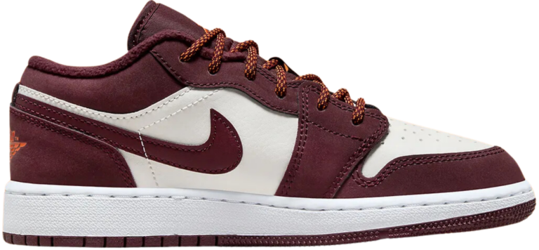 Giày Nike Air Jordan 1 Low GS 'Night Maroon' 553560-068