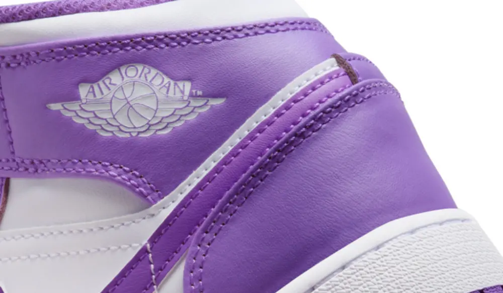 Giày Nike Air Jordan 1 Mid GS 'Purple Venom' DQ8423-511 - Ảnh 5