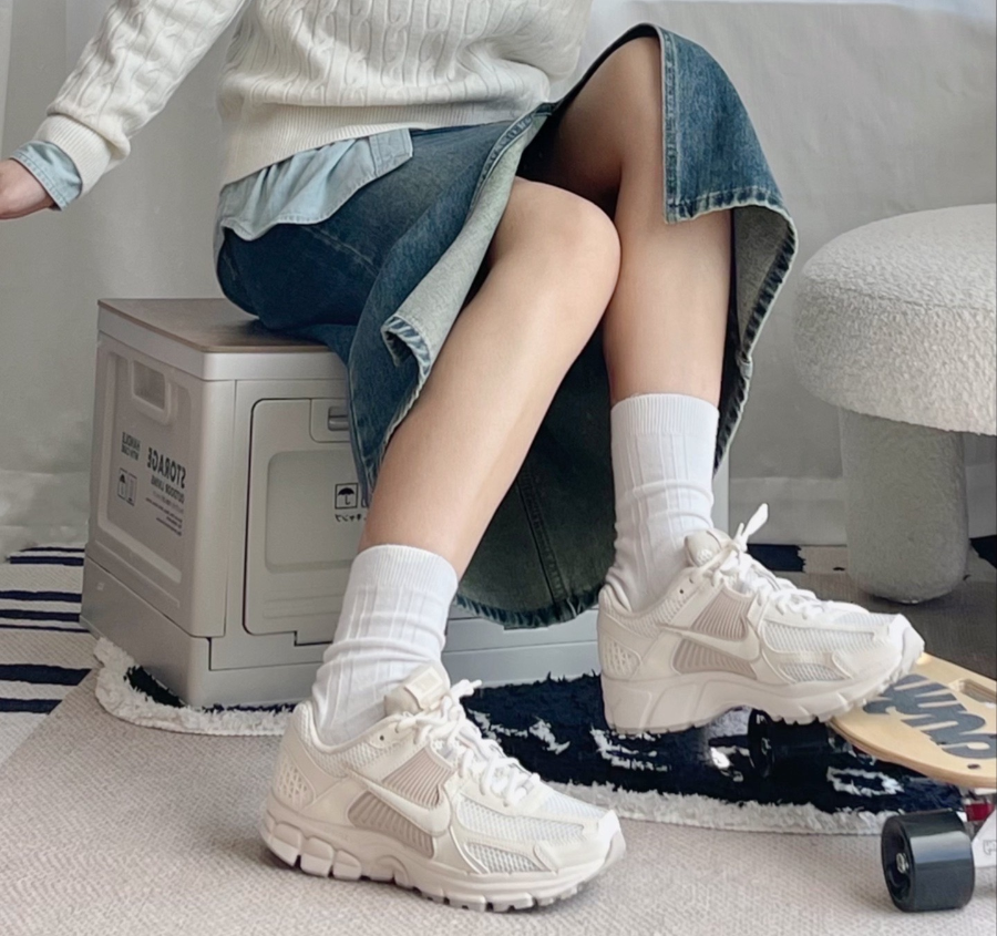 Giày Nike Zoom Vomero 5 'Sail Light Orewood Brown' FQ6868-111 - Ảnh 7