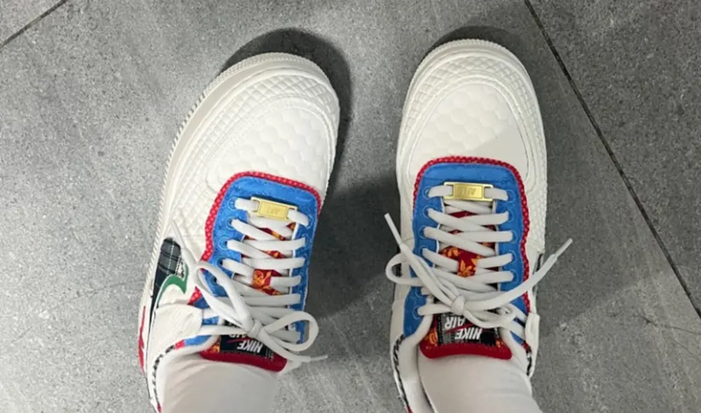 Giày Nike Air Force 1 Shadow 'Multi-Material' DZ5193-100 - Ảnh 3