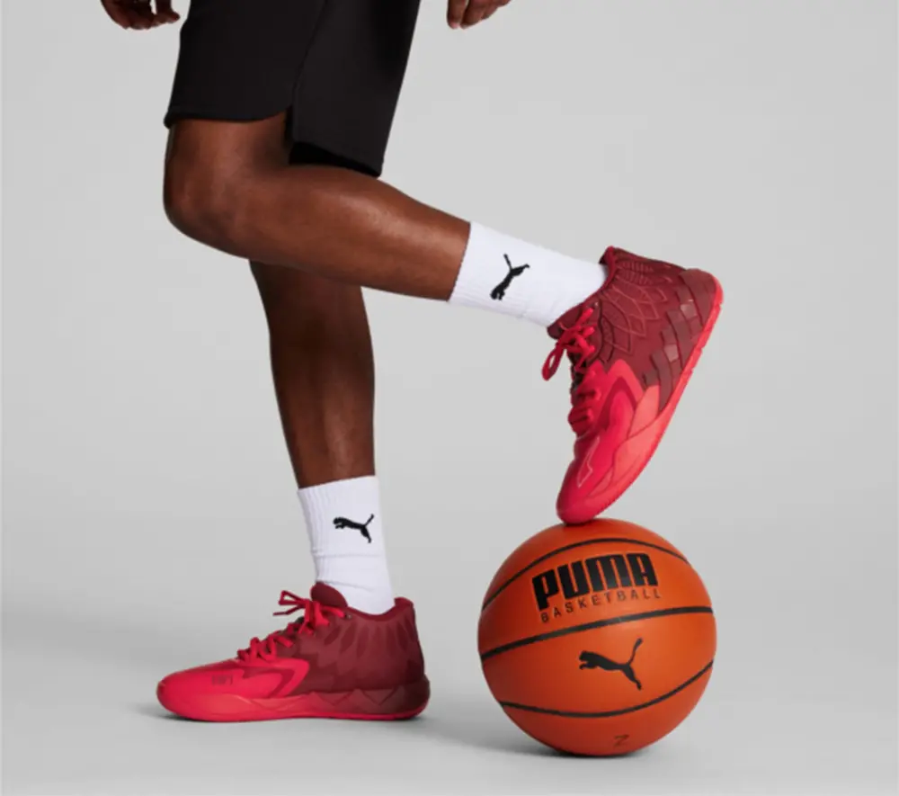 Giày Puma LaMelo Ball MB.01 'Team Intense Red' 309770-02 - Ảnh 4