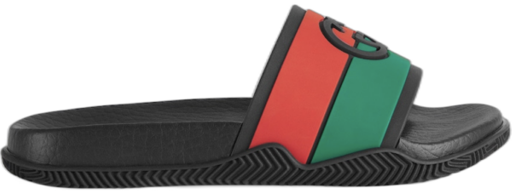 Dép Gucci Interlocking G Slide 'Black' 681330-JFA00-8815