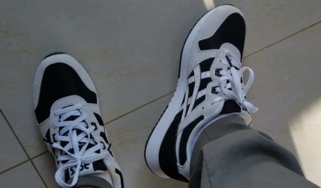 Giày Asics Lyte Classic 'Black/White' 1203A168-001 - Ảnh 6