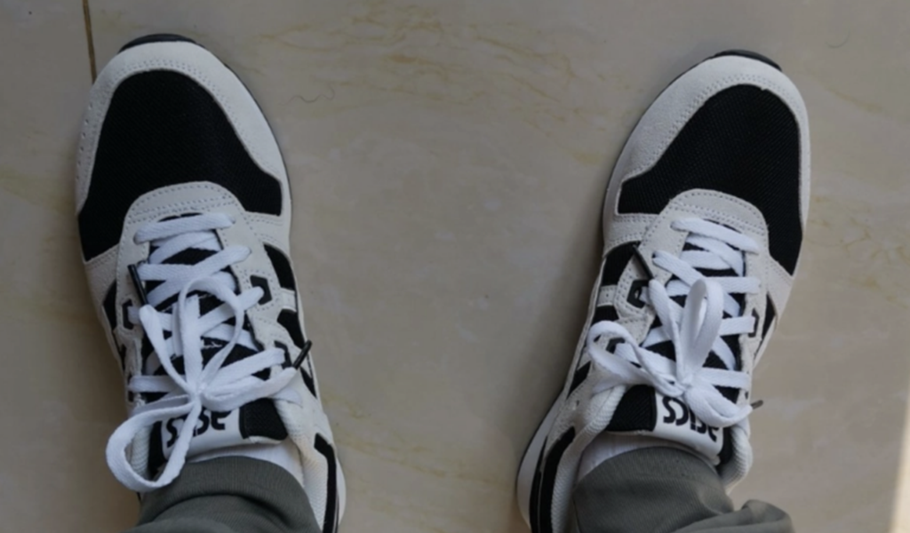 Giày Asics Lyte Classic 'Black/White' 1203A168-001 - Ảnh 5