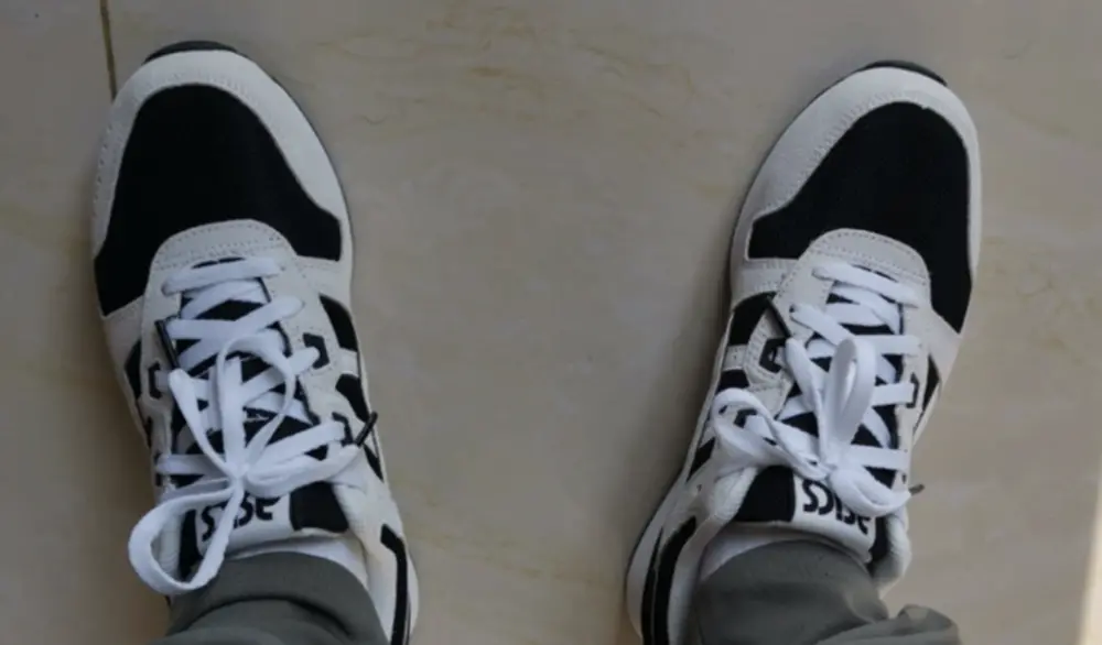 Giày Asics Lyte Classic 'Black/White' 1203A168-001 - Ảnh 5