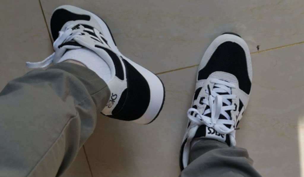 Giày Asics Lyte Classic 'Black/White' 1203A168-001 - Ảnh 7