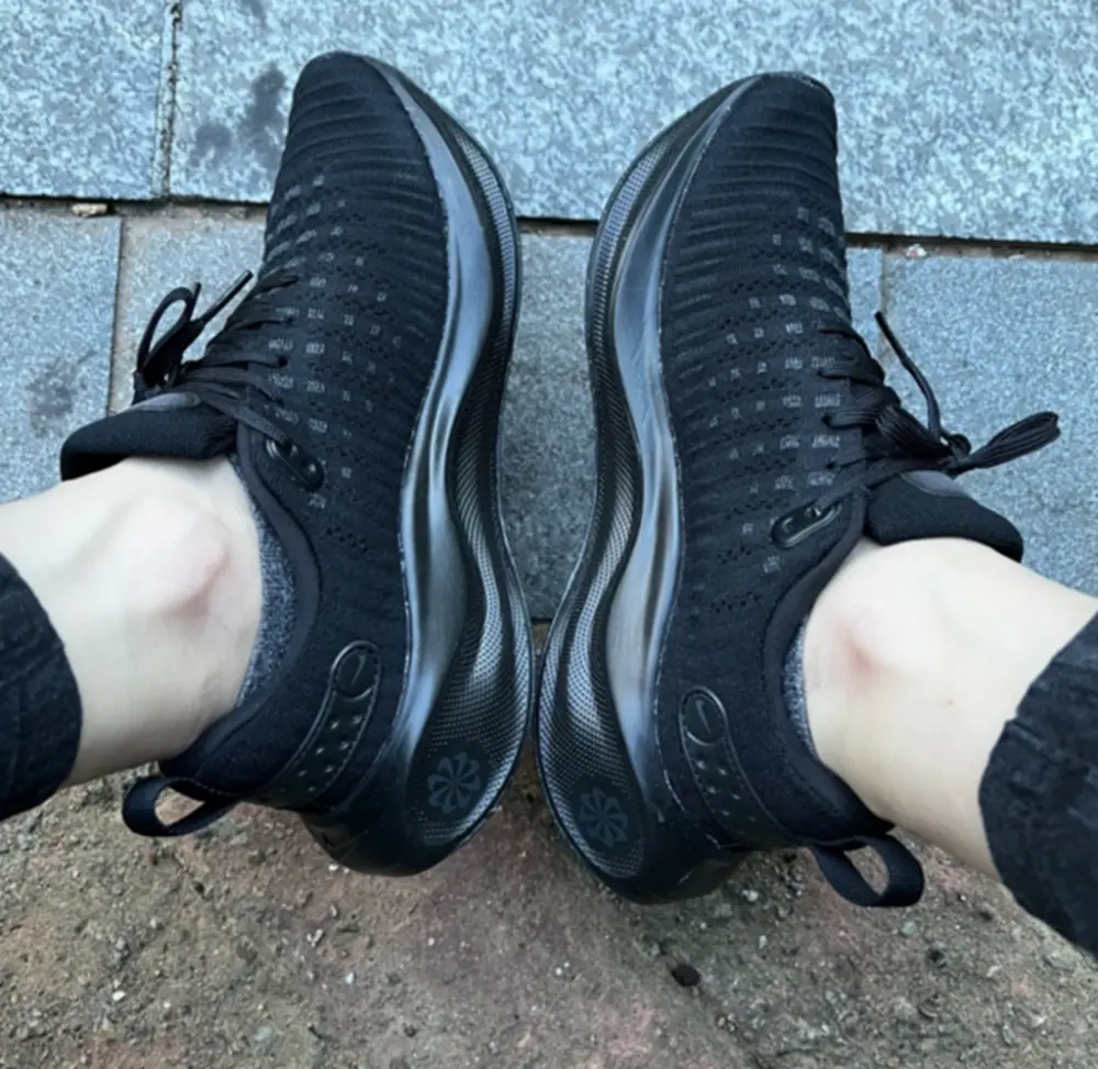 Giày Nike React Infinity Run FlyKnit 4 'Black' DR2665-004 - Ảnh 4