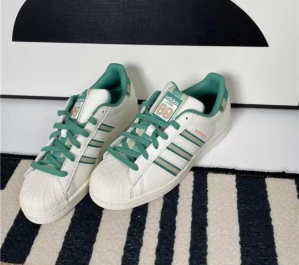 Giày Adidas Super Star 'Green Beige' IE2931 - Ảnh 3