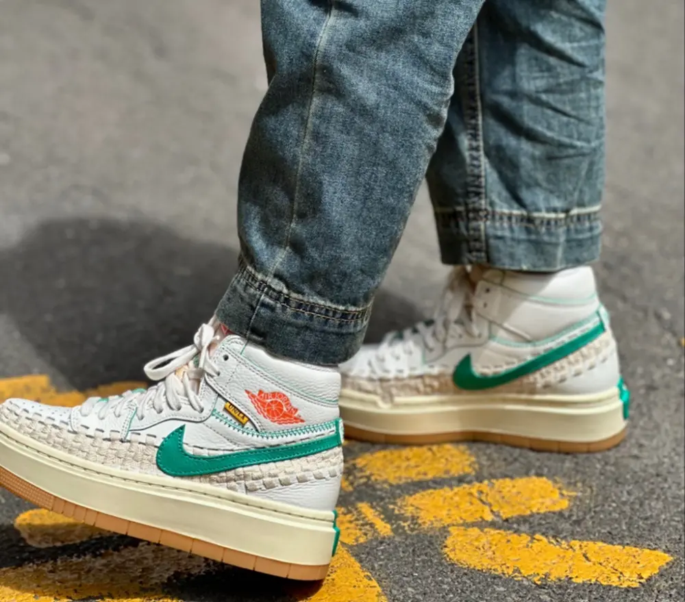 Giày Nike Air Jordan 1 Elevate High 'White' FD0696-100 - Ảnh 3