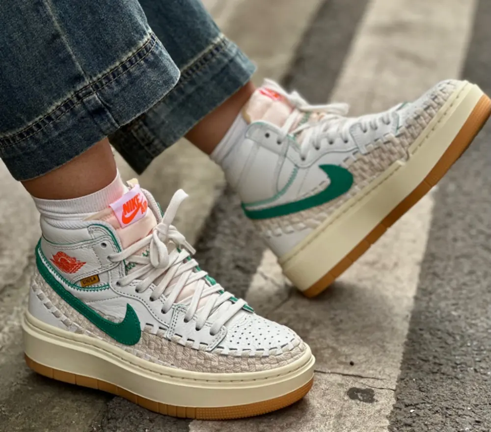 Giày Nike Air Jordan 1 Elevate High 'White' FD0696-100 - Ảnh 4