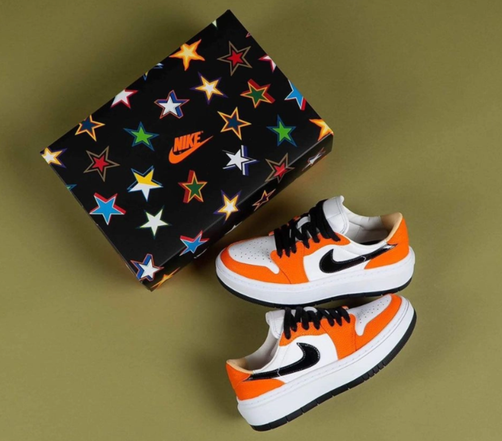 Giày Nike Air Jordan 1 Elevate Low 'WNBA Brilliant Orange' FD9100-801 - Ảnh 4