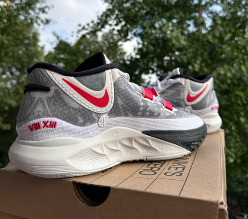 Giày Nike Kyrie 8 GO ‘White University Red’ DQ8076-100 - Ảnh 3