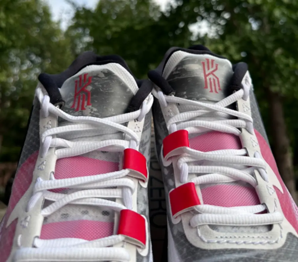 Alternative view of Giày Nike Kyrie 8 GO ‘White University Red’ DQ8076-100