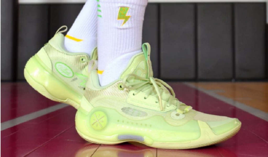 Giày Lining WOW 10 'Green' ABAS083-5 - Ảnh 2