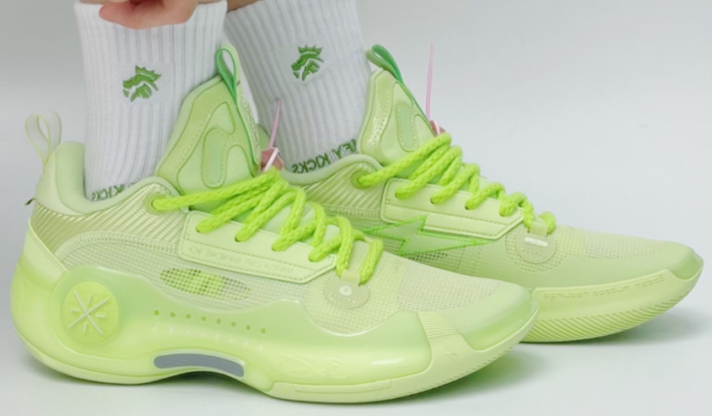 Giày Lining WOW 10 'Green' ABAS083-5 - Ảnh 4