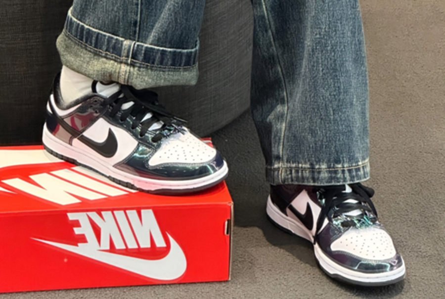 Giày Nike Dunk Low SE 'Black' FQ8143-001 - Ảnh 4