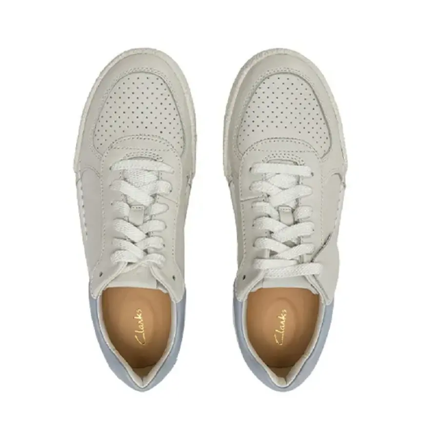 Alternative view of Giày Clarks 'White Blue' 261643544