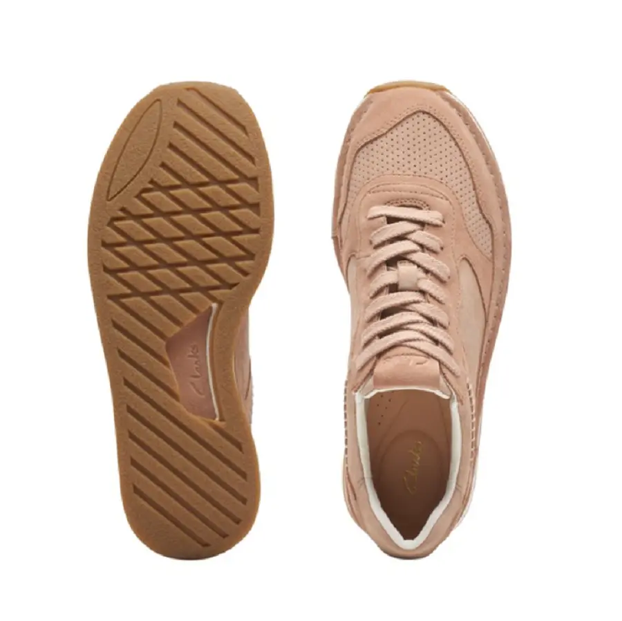 Giày Clarks Qile Yidong 'Khaki' 261739104 - Ảnh 3