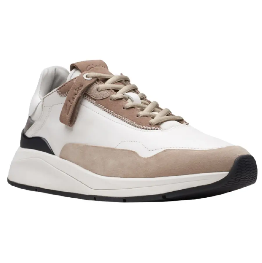 Giày Clarks CoastLite 'White' 261677387 - Ảnh 3