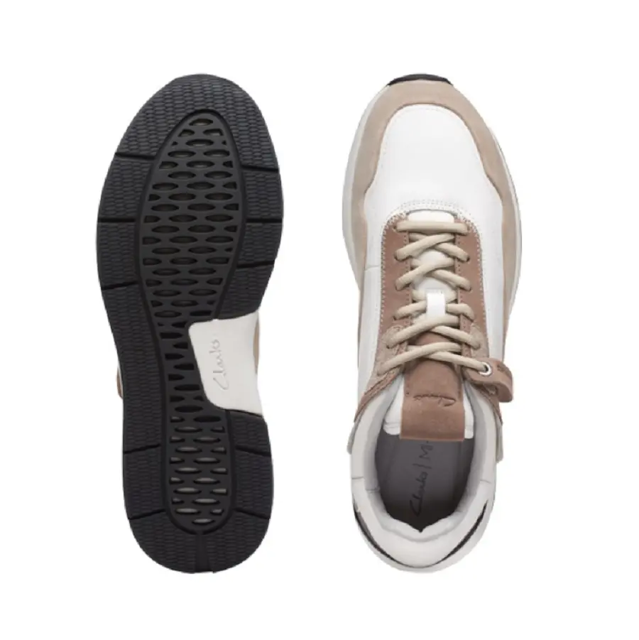Giày Clarks CoastLite 'White' 261677387 - Ảnh 4