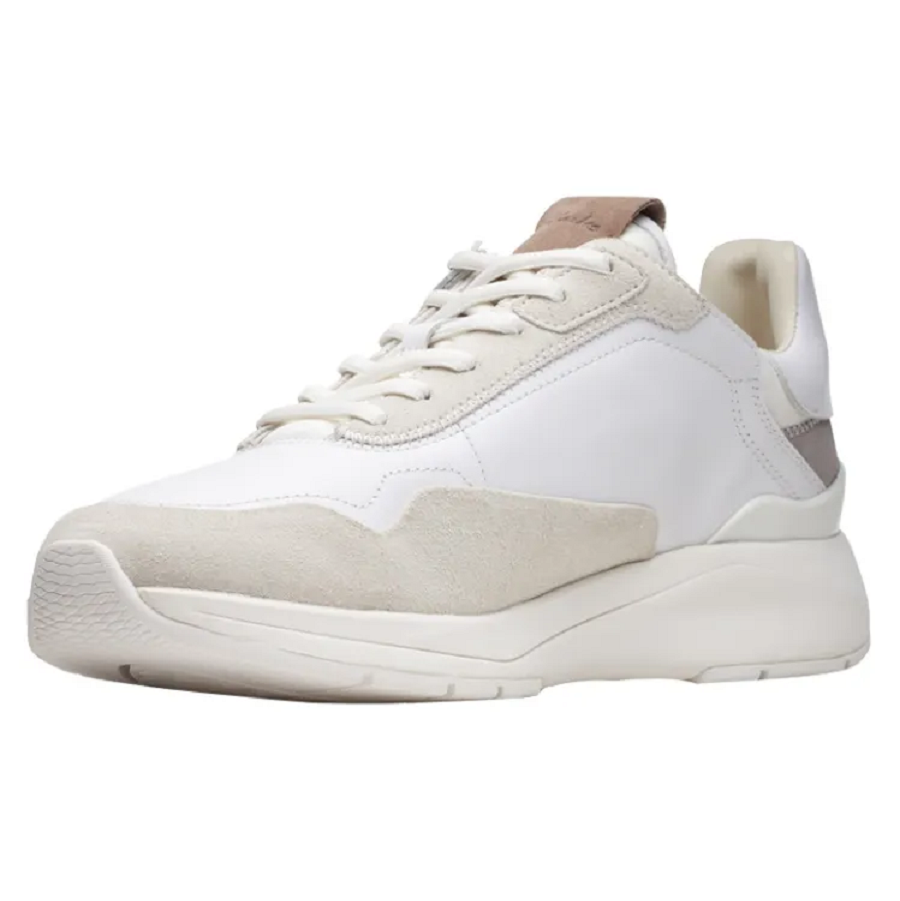 Giày Clarks CoastLite 'White' 261677377 - Ảnh 6