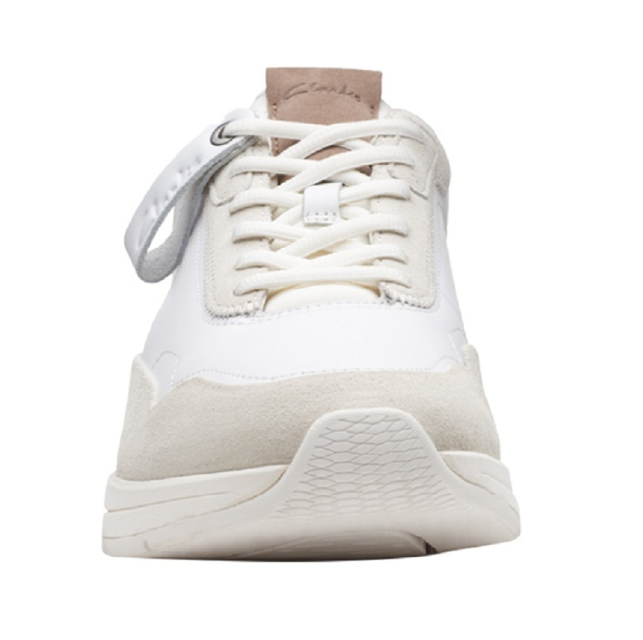 Giày Clarks CoastLite 'White' 261677377 - Ảnh 4