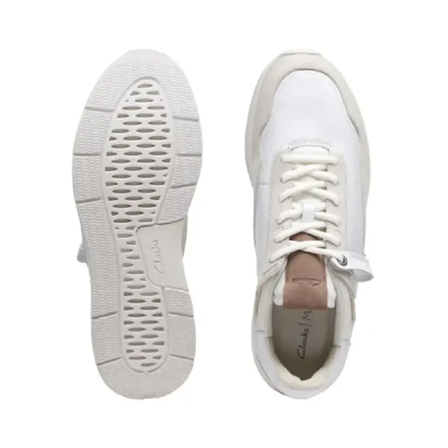 Giày Clarks CoastLite 'White' 261677377 - Ảnh 3
