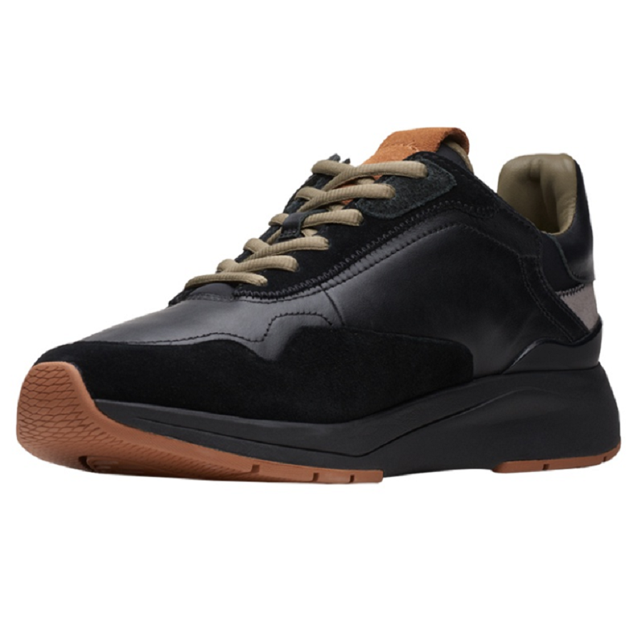 Giày Clarks CoastLite 'Black' 261677397 - Ảnh 3