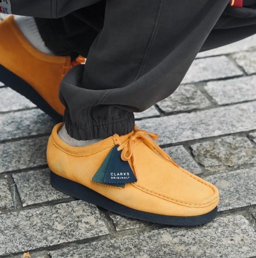 Alternative view of Giày Clarks Originals Wallabee Cup 'Yellow' 261688587