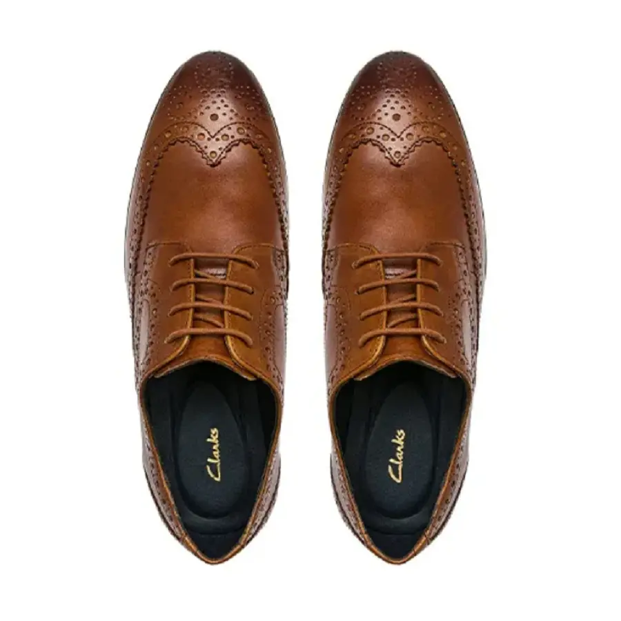 Alternative view of Giày Clarks 'Brown' 261691807
