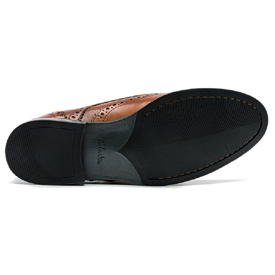 Giày Clarks 'Brown' 261691807 - Ảnh 5