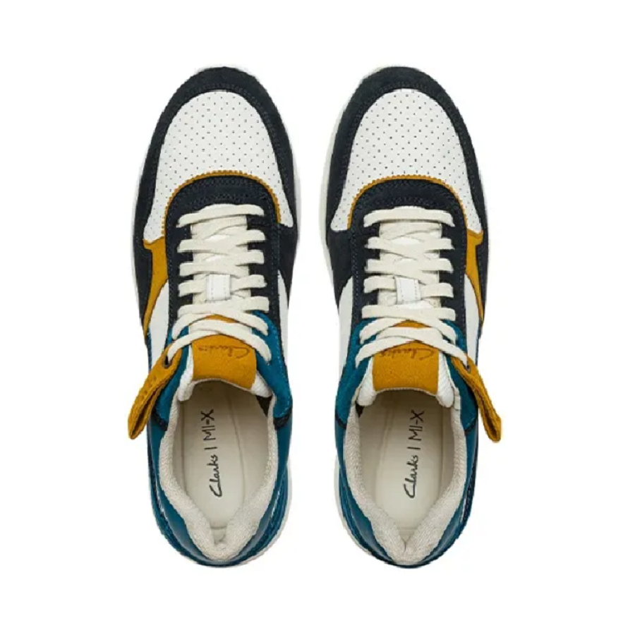 Giày Clarks 'Navy White' 261681907 - Ảnh 2