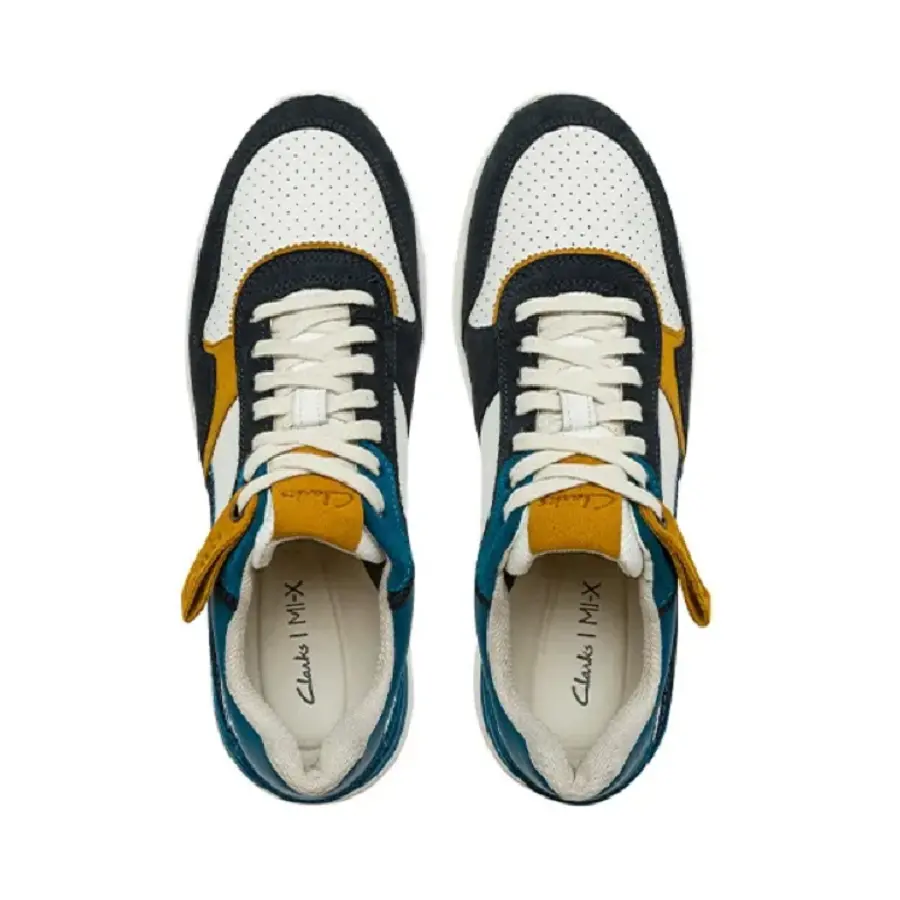 Alternative view of Giày Clarks 'Navy White' 261681907