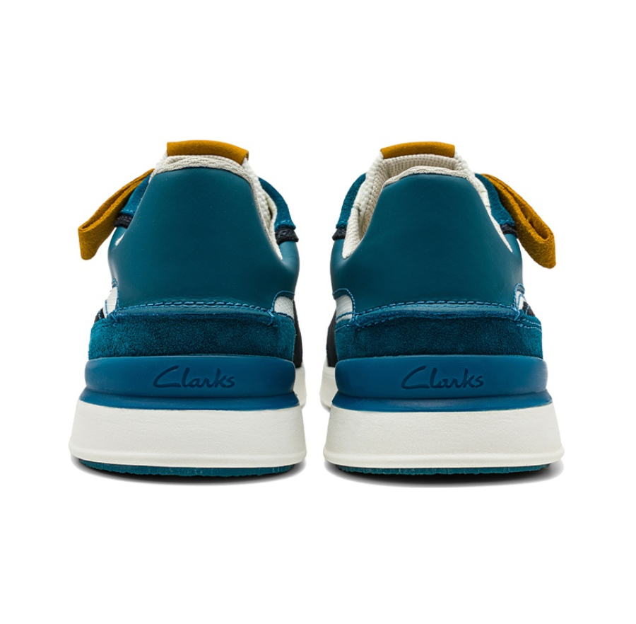 Giày Clarks 'Navy White' 261681907 - Ảnh 4