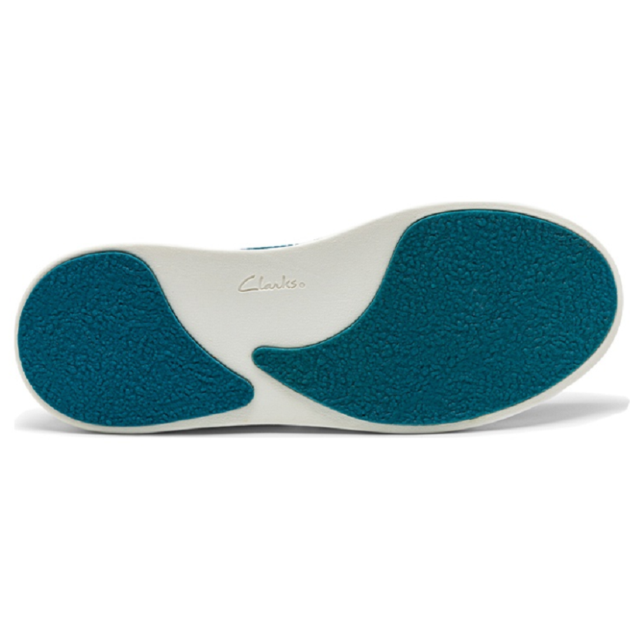 Giày Clarks 'Navy White' 261681907 - Ảnh 5