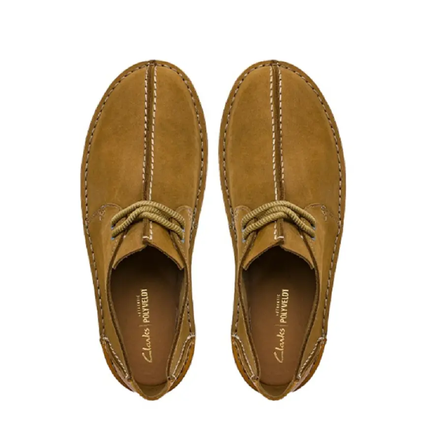 Giày Clarks 'Beige' 261677437 - Ảnh 4