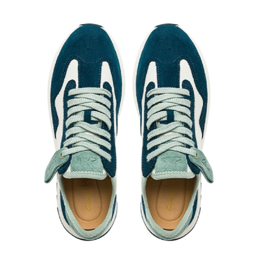 Giày Clarks DashLite 'Blue White' 261677814 - Ảnh 4