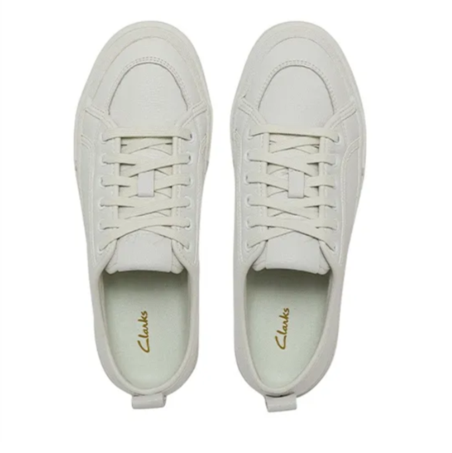 Giày Clarks Roxby 'White' 261683244 - Ảnh 2