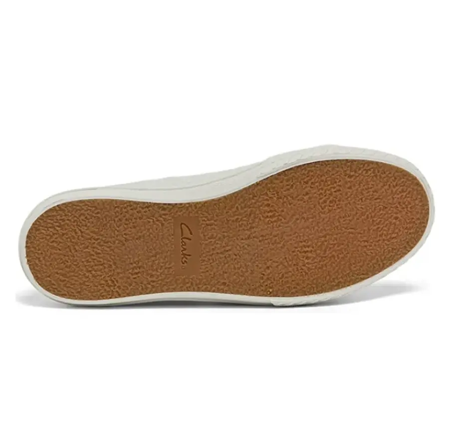 Giày Clarks Roxby 'White' 261683244 - Ảnh 5
