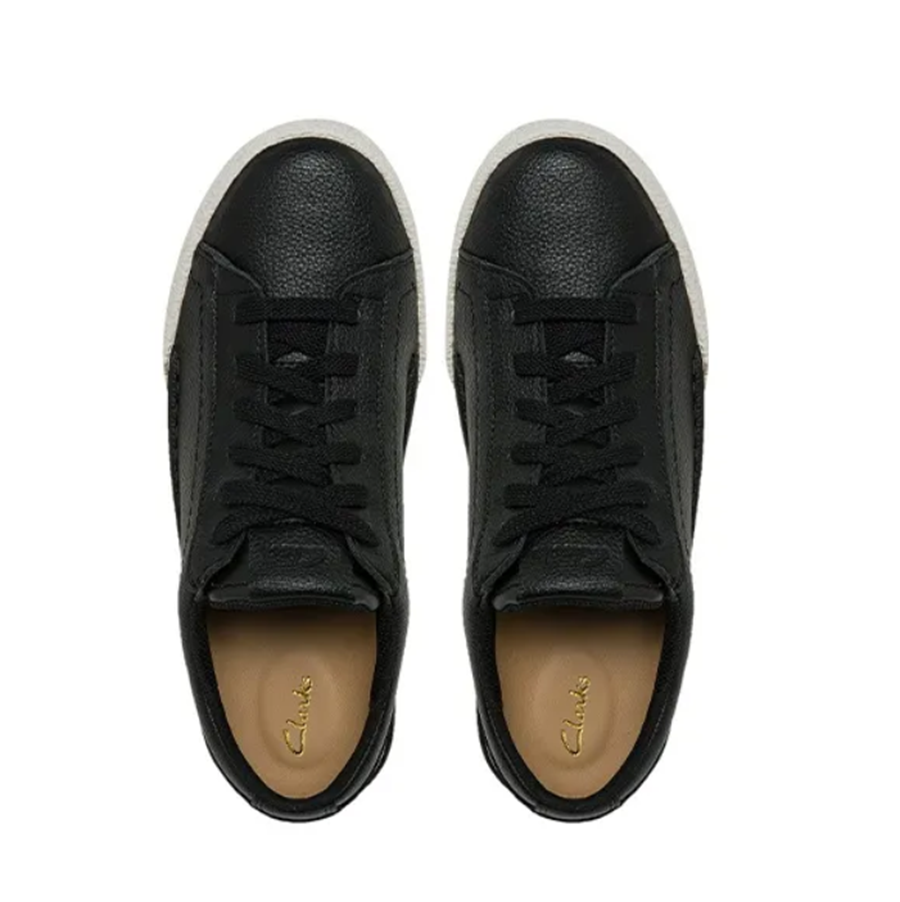 Giày Clarks Craftcup Walk 'Black' 261677644 - Ảnh 4