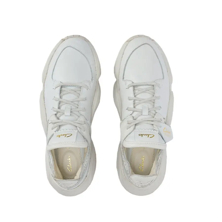 Giày Clarks 'White' 261668057 - Ảnh 3