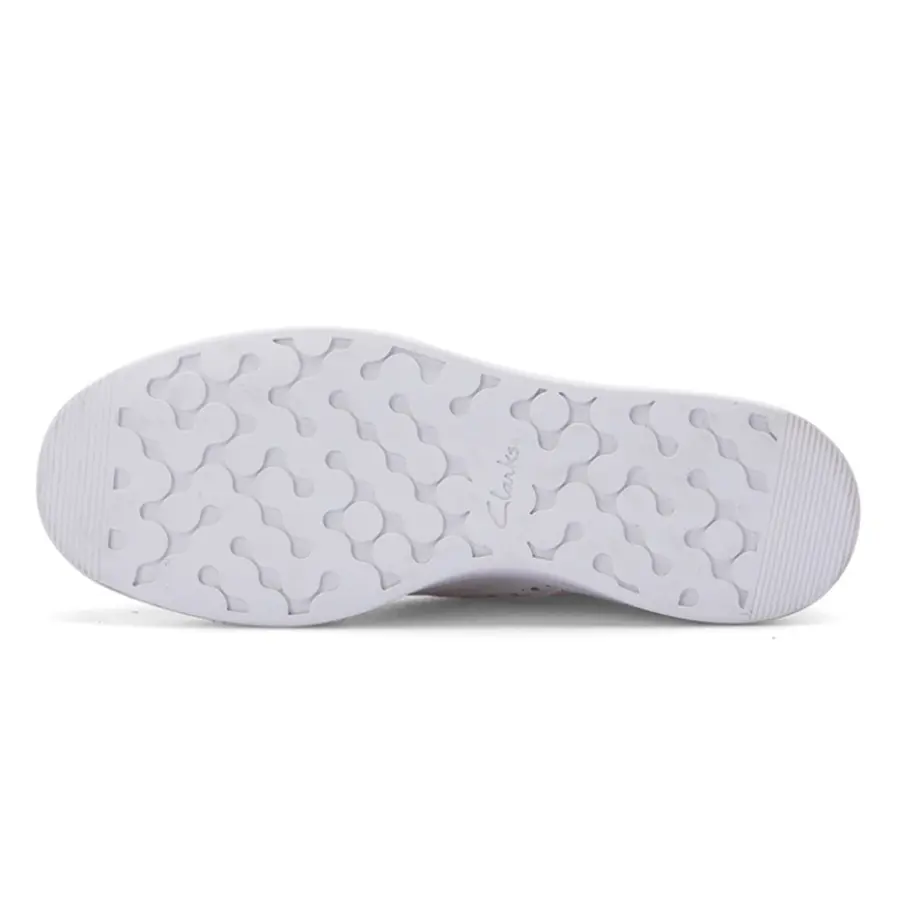 Giày Clarks Hero Brogue 'White' 261493944 - Ảnh 5