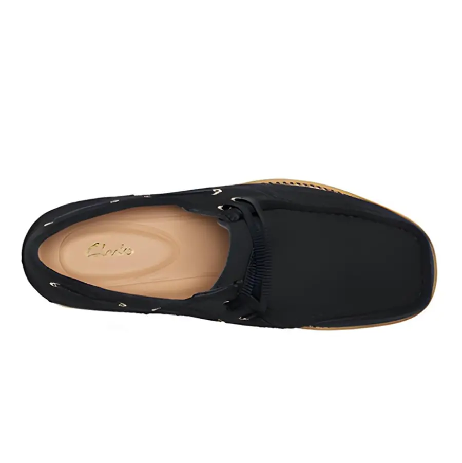Giày Clarks Półbuty Durleigh Sail 'Black' 261644547 - Ảnh 3