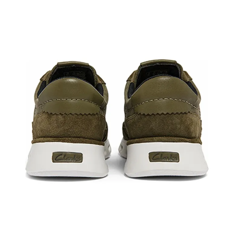 Giày Clarks Nature X One 'Dark Olive' 261647757 - Ảnh 3