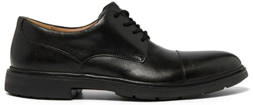 Giày Clarks Półbuty Un Tailor Cap 'Black' 261446767