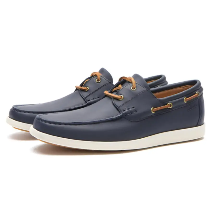 Alternative view of Giày Clarks Ferius Coast 'Dark Blue' 261597467