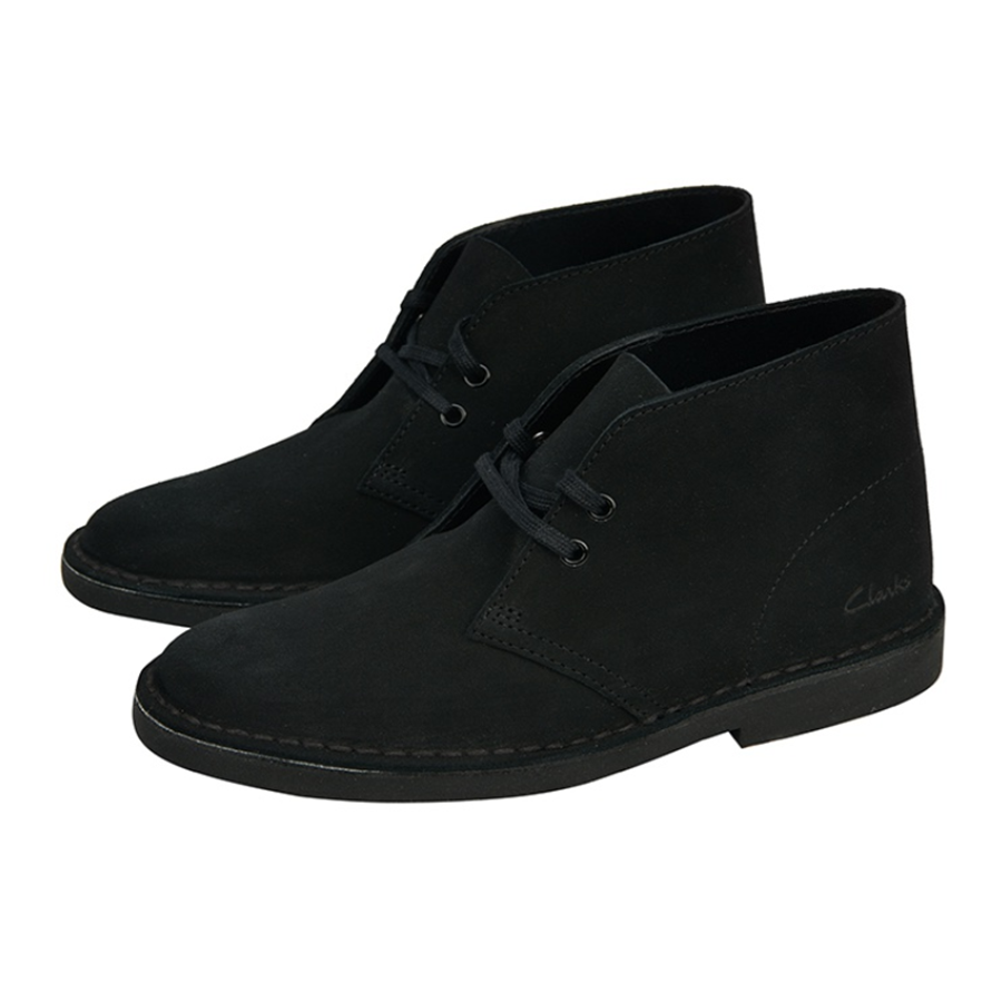 Giày Clarks Stiefeletten Desert Boot 2 'Black' 261556664 - Ảnh 2