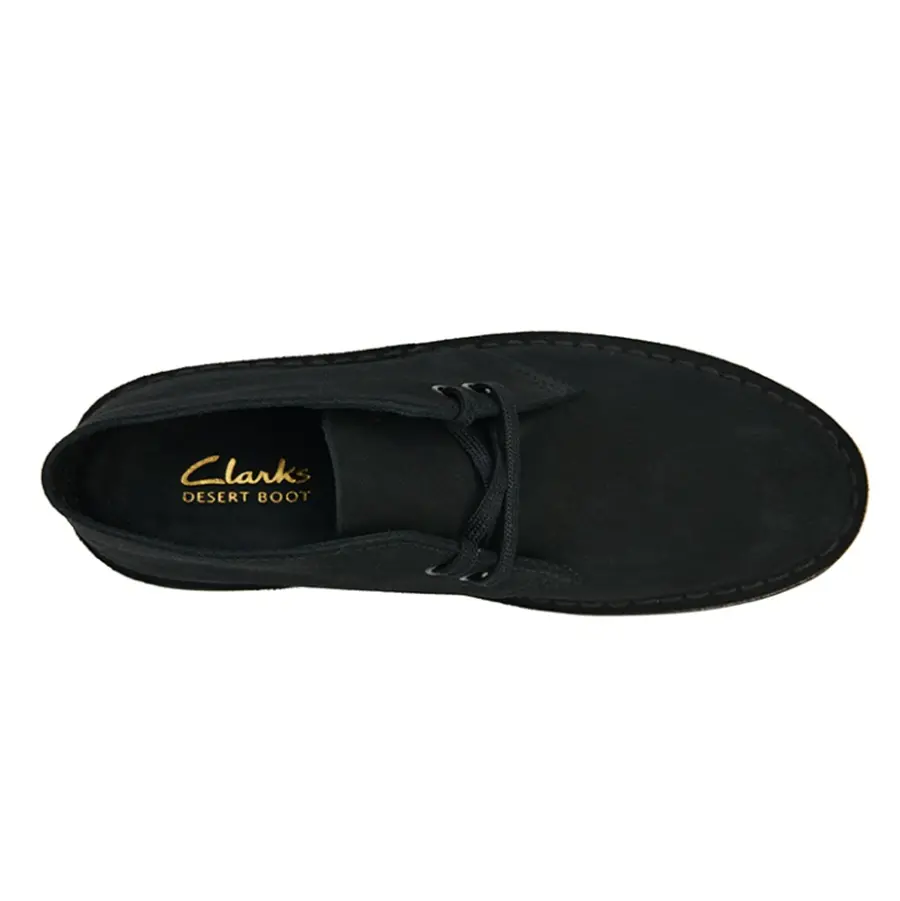 Giày Clarks Stiefeletten Desert Boot 2 'Black' 261556664 - Ảnh 3